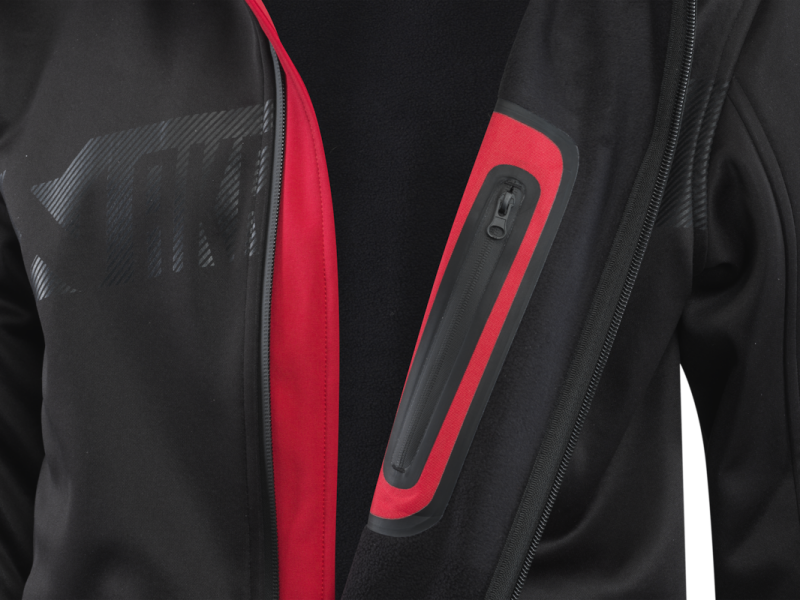 Akrapovic Mens Softshell Jacket Corpo Black Size Large - OneFastShop