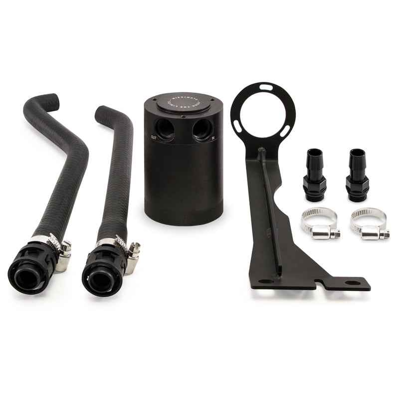 Mishimoto Baffled Oil Catch Can Kit for Ford Fiesta ST 2014+ - OneFastShop