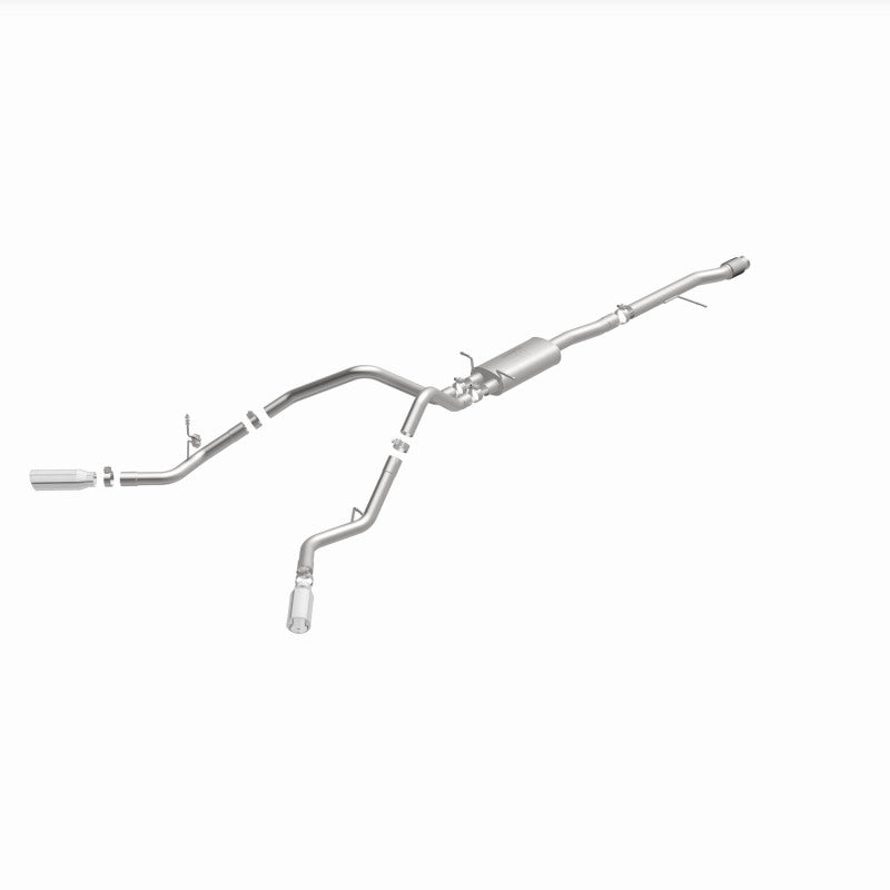 Magnaflow Cat Back Performance Exhaust for 14-19 Chev Silverado V8 5.3L Dual Split Rear Exit Stainless Steel - OneFastShop