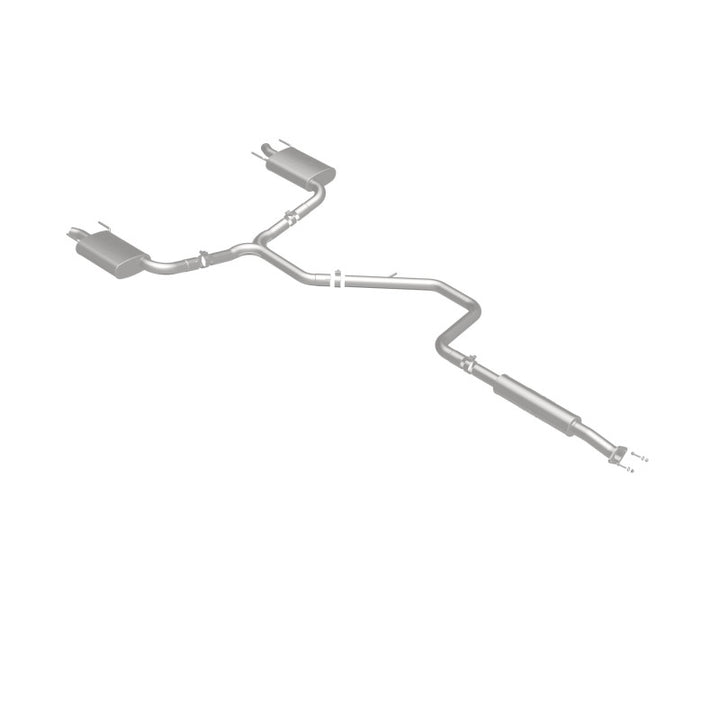MagnaFlow Cat-Back Stainless Steel Exhaust System Dual Rear Exit Polished Tip - 2015 Chevrolet Impala 3.6L V6