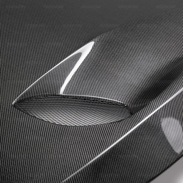 Seibon TSII-Style Carbon Fiber Hood for 17-19 Infiniti Q60 - OneFastShop
