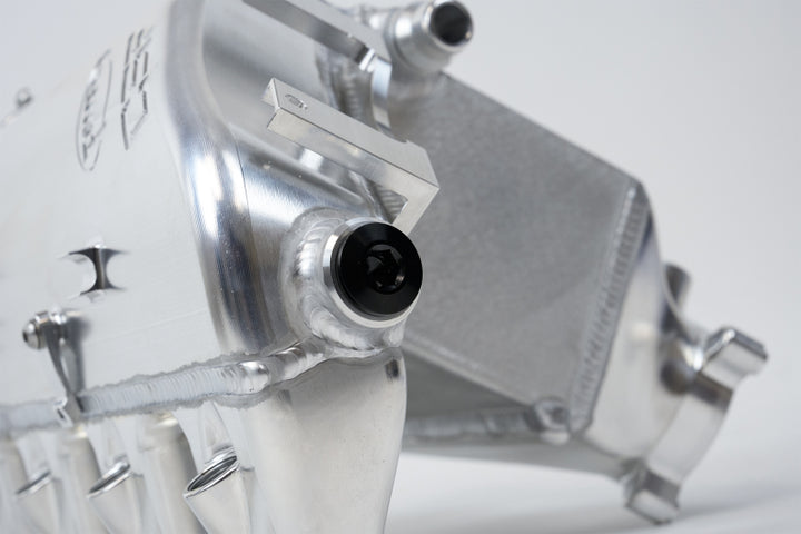 CSF Charge-Air Cooler Manifold - Raw Billet for BMW M2/M3/M4 S58 Comp & Non-Comp (G8X) 2020-2024 - OneFastShop