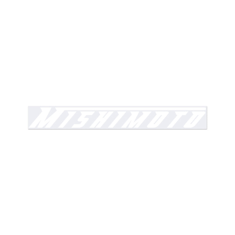 Mishimoto Decal Small Silver Vinyl Sticker For Cars Trucks
