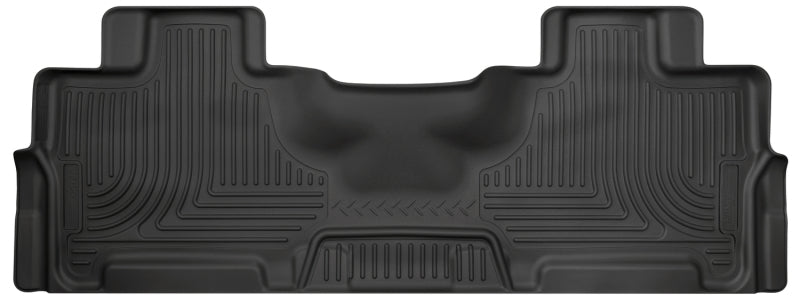 Husky Liners WeatherBeater 2nd Row Black Floor Liner for 2015 Ford Expedition and Lincoln Navigator