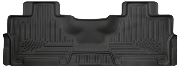Husky Liners WeatherBeater 2nd Row Black Floor Liner for 2015 Ford Expedition and Lincoln Navigator