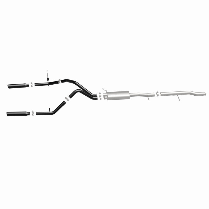 MagnaFlow Cat-Back Exhaust 3.5in Black Tips for 10-13 Chevy Silverado / GMC Sierra 5.3L - OneFastShop