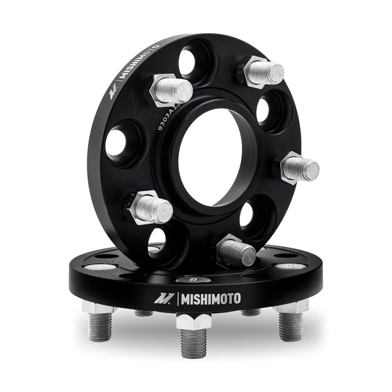 Mishimoto Wheel Spacers – 5x114.3 – 66.1 – 50 – M12 – Black - OneFastShop
