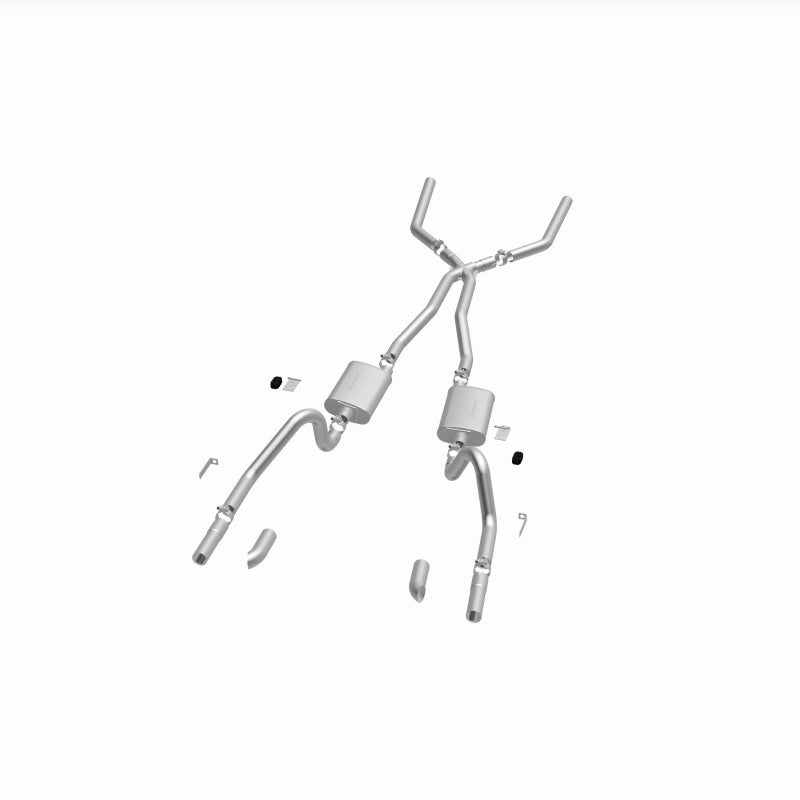 MagnaFlow Exhaust System for 67-70 Mustang 2.50inch w/Tru-X - OneFastShop