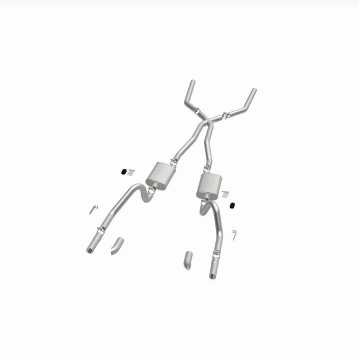 MagnaFlow Exhaust System for 67-70 Mustang 2.50inch w/Tru-X - OneFastShop