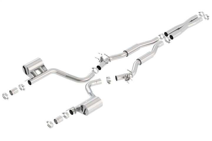 Borla 2015 Dodge Challenger Hellcat 6.2L V8 S-TYPE Catback Exhaust No Tips
