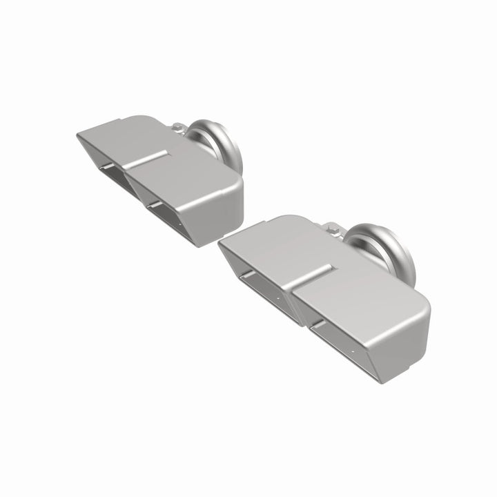 Magnaflow Tip 1-Set Quad Square for 2009-2013 Dodge Challenger R/T, SE, SRT8, SXT, and 2012 Challenger R/T Classic, SXT Plus