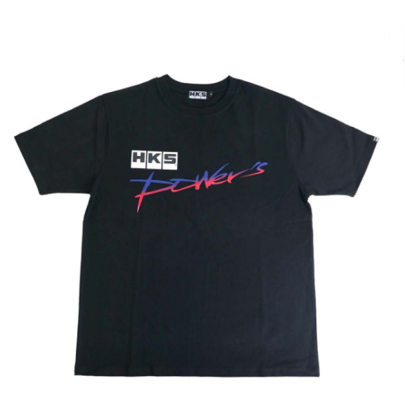 HKS Power's T-Shirt - Black, Size X-Large
