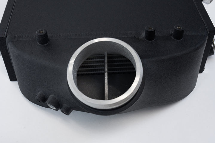 CSF Top Mount Charge-Air-Cooler Crinkle Black for 2014+ BMW M3/M4 (F8X)