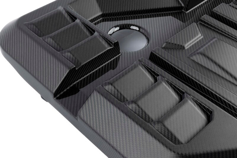 Dinan Carbon Fiber Engine Cover BMW M2/M3/M4 S58 2021-2026 - Matte Twill with Gloss Accents, image 8