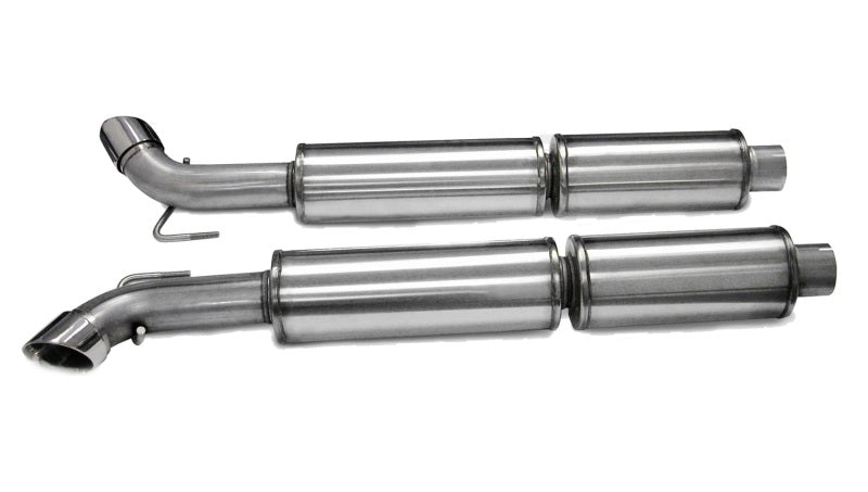 Corsa Polished Sport Cat-Back Exhaust for Dodge Viper 8.3L - 2.5in Inlet (2003-06)