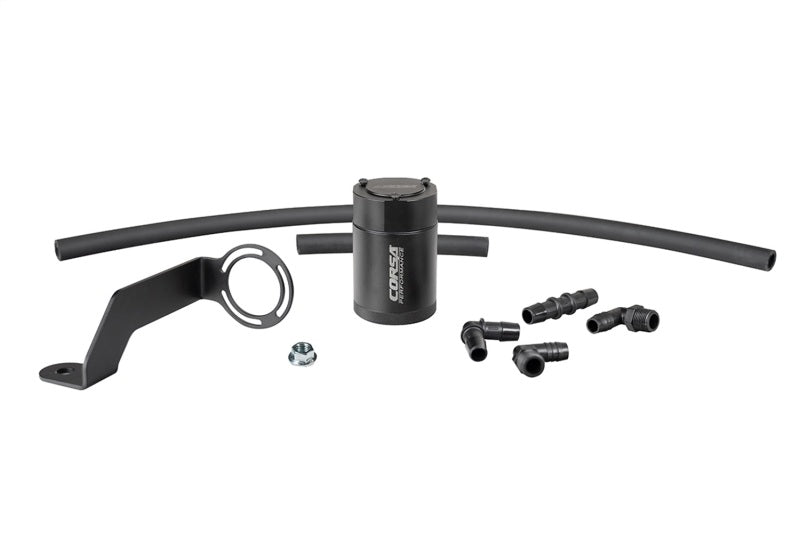 CORSA Performance 6.4L Aluminum Oil Catch Can for 2011-2023 Dodge Challenger/Charger and 2018-2023 Dodge Durango