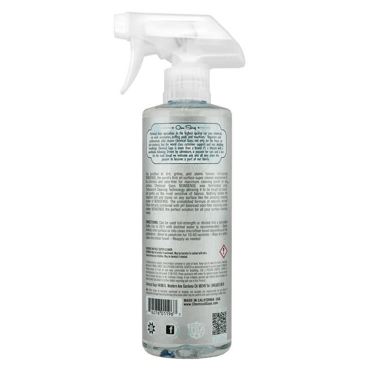 Chemical Guys All Surface Cleaner 16oz Colorless & Odorless - OneFastShop