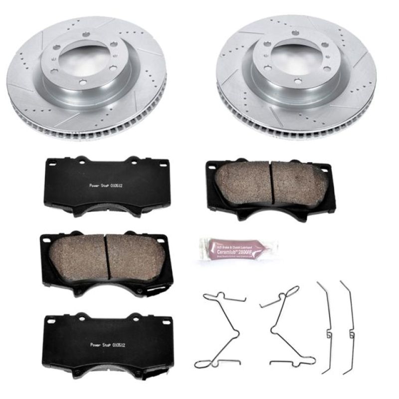 PowerStop Z23 Evolution Sport Brake Kit for 10-19 Lexus GX460 - OneFastShop