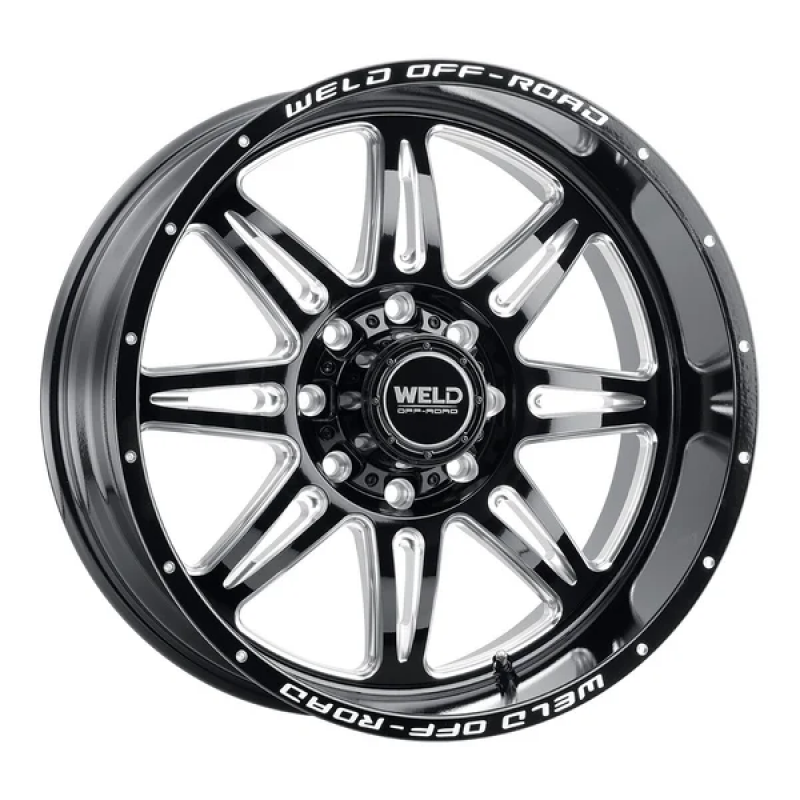 Weld Off-Road Cheyenne W132 Flow Formed Wheel 20x10 - 6x135 / 6x139.7 -18 - Gloss Black Milled