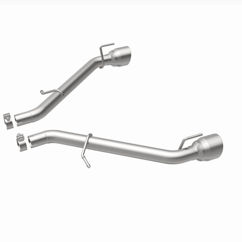 MagnaFlow Race Axle Back Exhaust System with Dual Polished Tips for 2016 Chevy Camaro 3.6L V6 - OneFastShop
