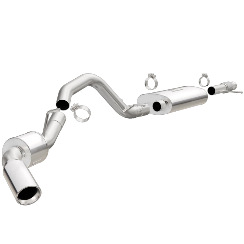 Magnaflow Cat-Back Exhaust System 3in Single Rear Exit 4in Tip for 2015-2020 Chevrolet Tahoe GMC Yukon - OneFastShop
