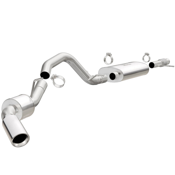 Magnaflow Cat-Back Exhaust System 3in Single Rear Exit 4in Tip for 2015-2020 Chevrolet Tahoe GMC Yukon - OneFastShop