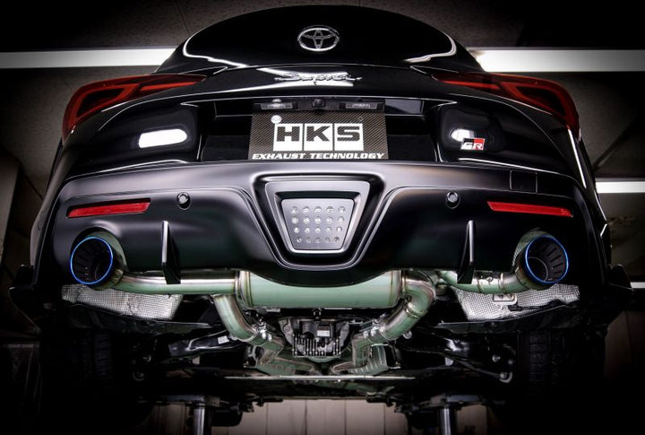 HKS Super Turbo Muffler GR Supra DB42 B58 Performance Upgrade