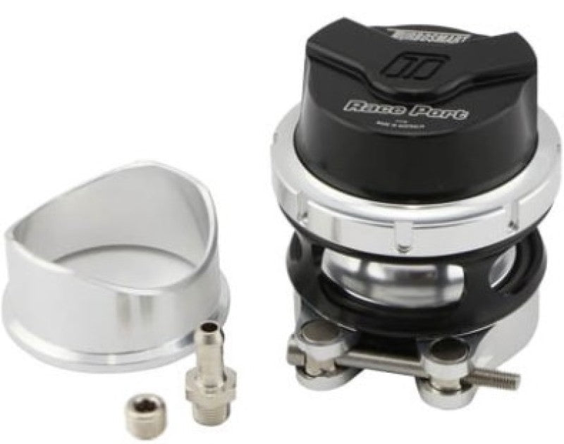 Turbosmart BOV Race Port Gen V Supercharger - Black Blow Off Valve for Competition-Level Engines