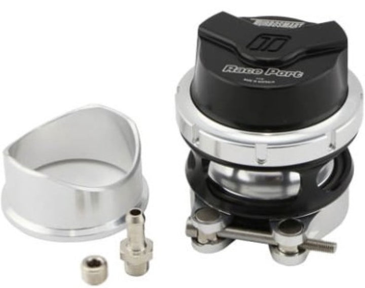 Turbosmart BOV Race Port Gen V Supercharger - Black Blow Off Valve for Competition-Level Engines - OneFastShop