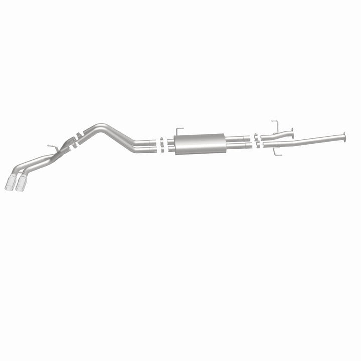 MagnaFlow Exhaust System for 14 Toyota Tundra V8 Stainless Steel Dual Rear Exit - OneFastShop