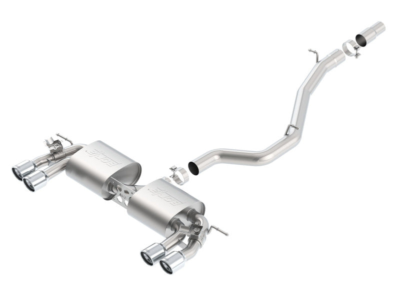 Borla Cat Back S Type Exhaust 2015 VW Golf R 2.0L Turbo - OneFastShop