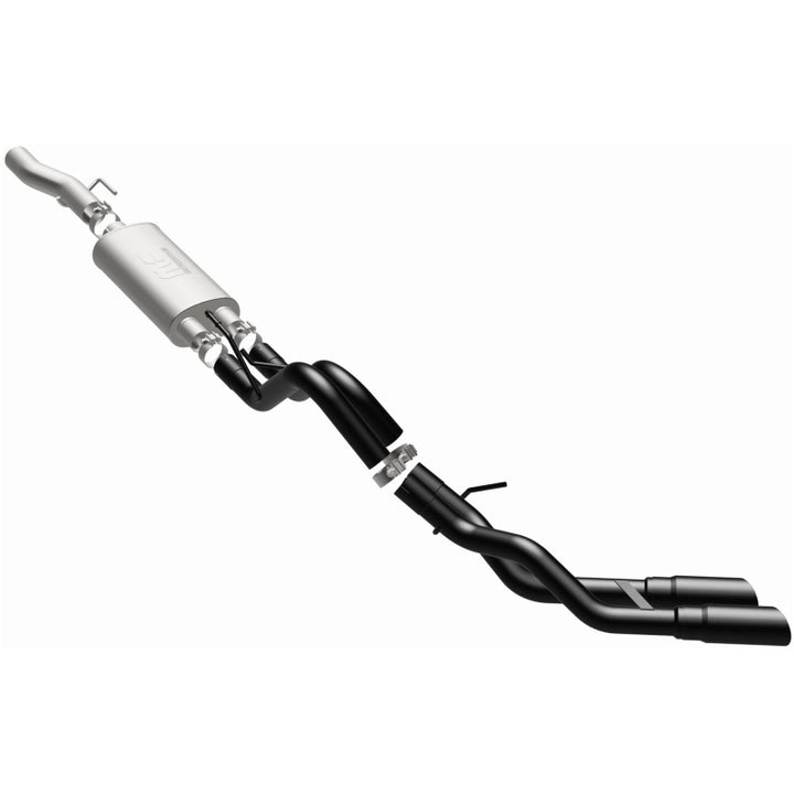 Magnaflow Cat-Back Exhaust System 10-14 Ford Raptor 6.2L V8 2.5/3in Black Dual Same Side Exit Rear 3.5in Tips - OneFastShop