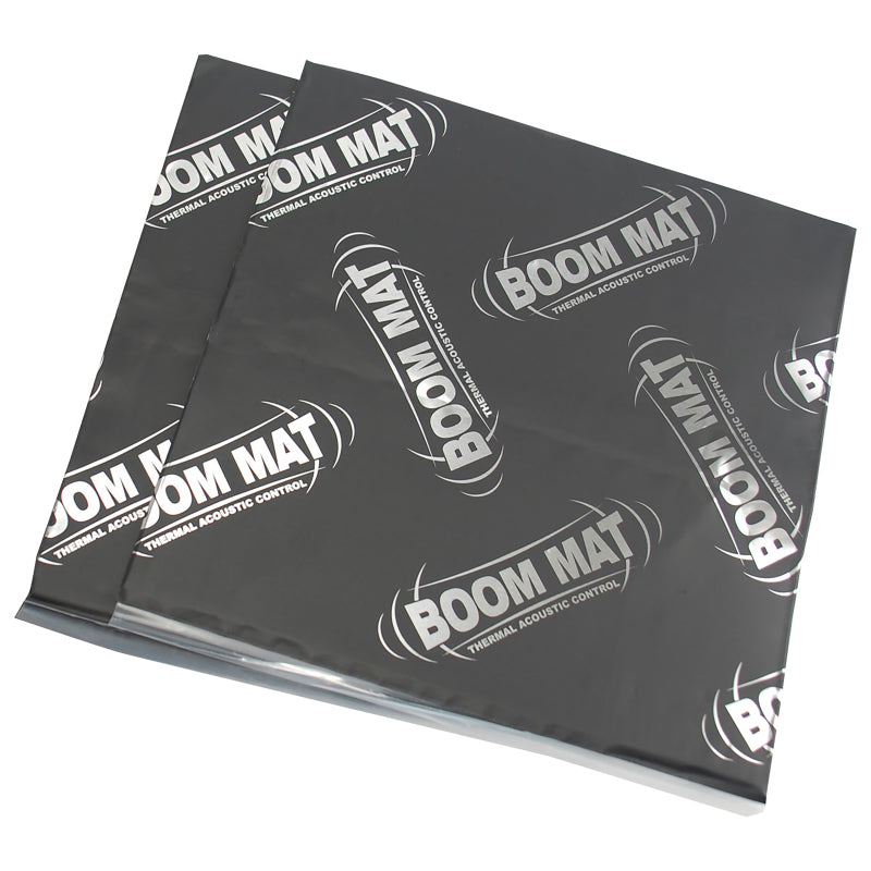 DEI Boom Mat Damping Material - 12in x 12-1/2in (2mm) - 2.1 sq ft - 2 Sheets - OneFastShop