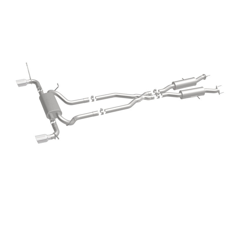 Magnaflow Cat-Back SS 2.5in Dual Split Rear 4in Black Tip 11-16 Jeep Grand Cherokee 5.7L V8/3.6L V6 - OneFastShop