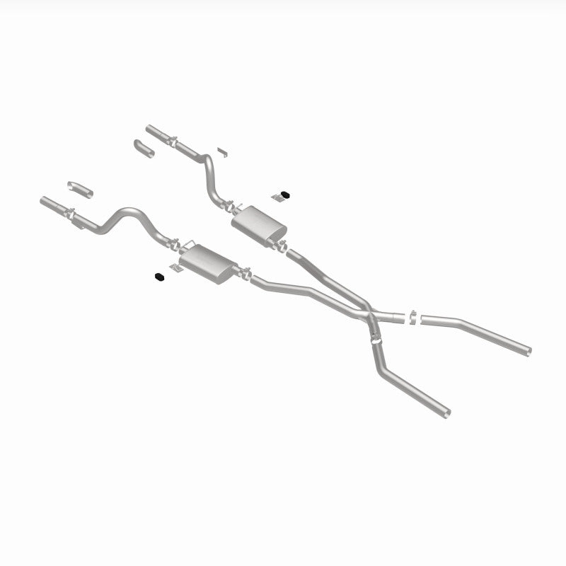 MagnaFlow Exhaust System for 67-70 Mustang 2.50inch w/Tru-X - OneFastShop