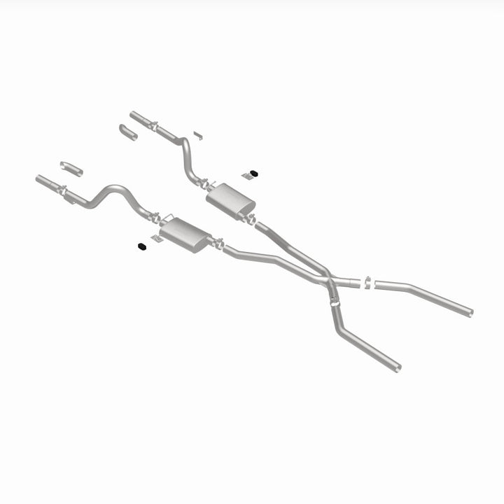 MagnaFlow Exhaust System for 67-70 Mustang 2.50inch w/Tru-X - OneFastShop