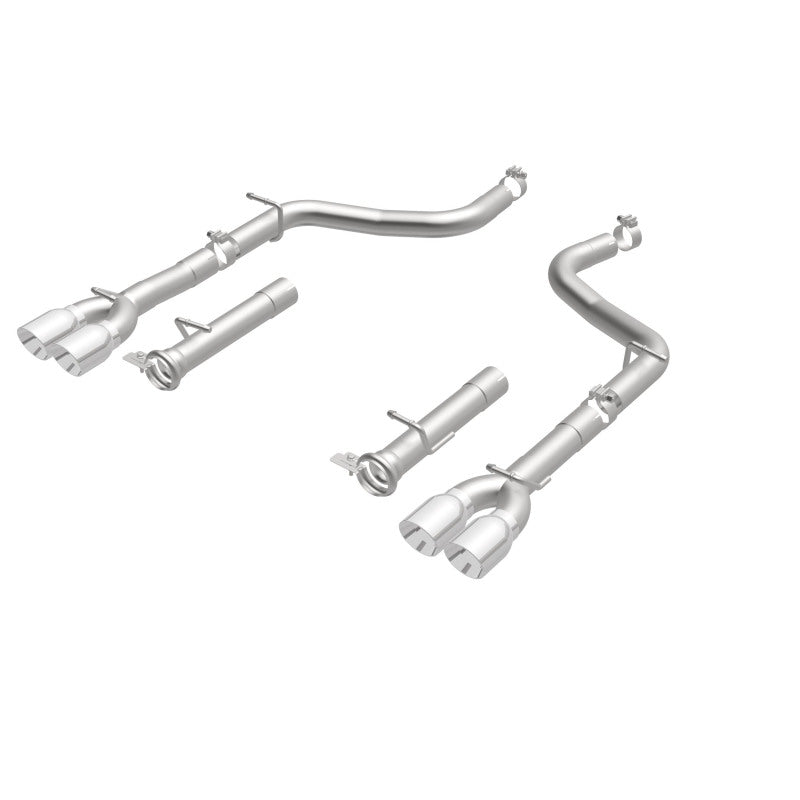 MagnaFlow Axle-Back – SS 2.5 in. Quad Split Rear 3.5 in. Tip for 2015 Dodge Challenger R/T 5.7L