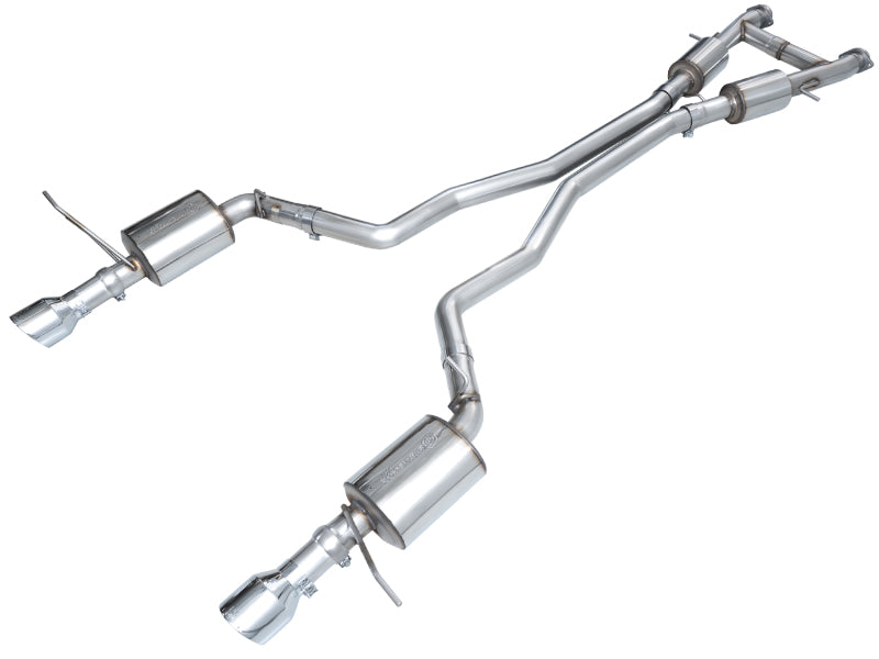 AWE Tuning 5.7L Touring Edition Exhaust for 2011–2024 Dodge Durango with Chrome Silver Tips - OneFastShop