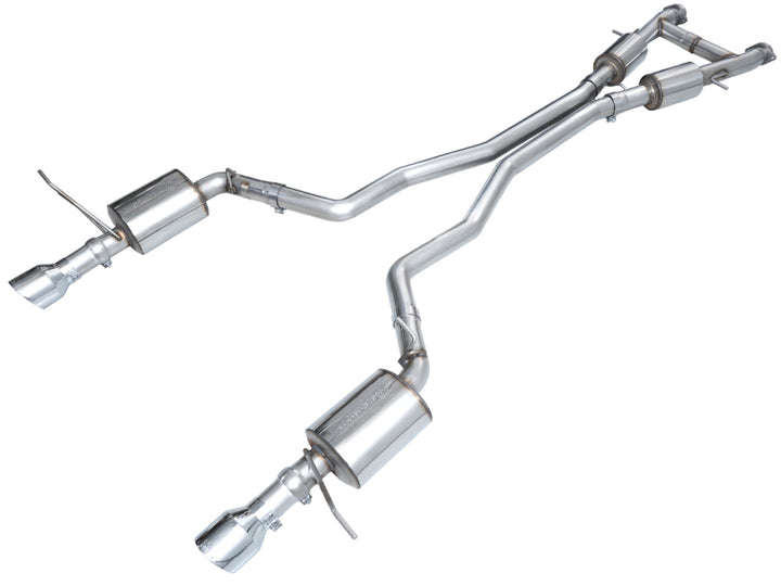 AWE Tuning 5.7L Touring Edition Exhaust for 2011–2024 Dodge Durango with Chrome Silver Tips - OneFastShop