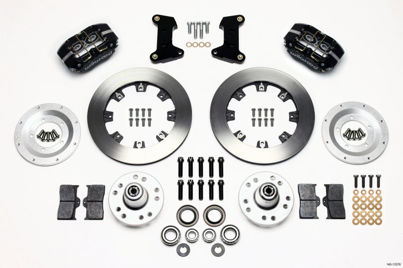 Wilwood Dynapro Dust-Boot Front Kit 12.19in for 74-80 Pinto Mustang II Disc Spindle - OneFastShop