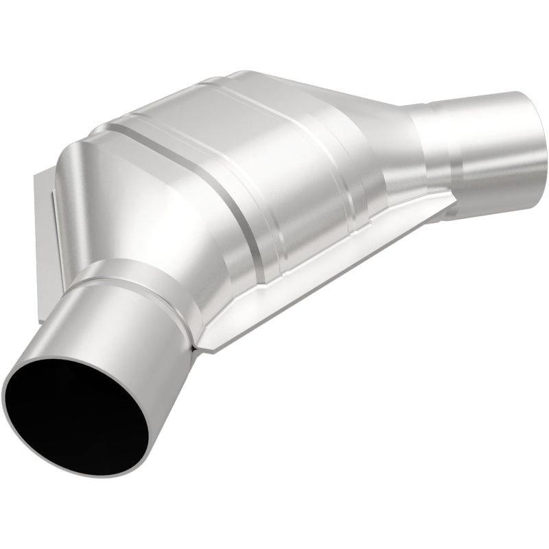 Magnaflow Conv Univ 2.25 Angled In/Out for Ford Mustang 1986-1995 and Mercury Capri 1986