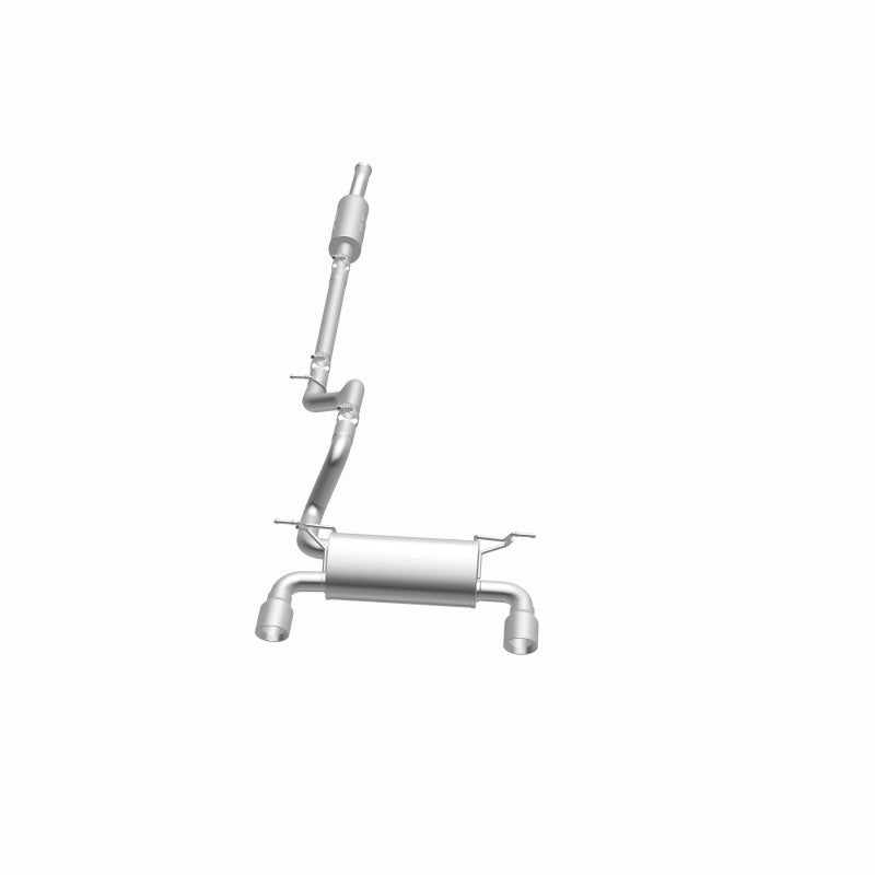 MagnaFlow 2018+ Jeep Wrangler 3.6L 409 SS Dual Split Rear Exit Polished Tips Cat-Back Exhaust - OneFastShop