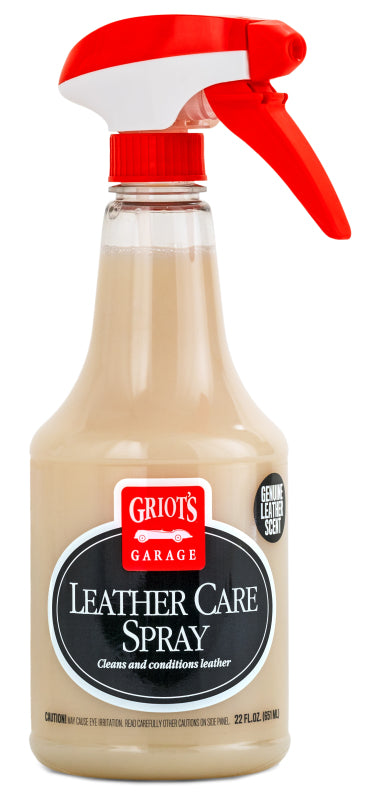 Griot's Garage Leather Care Spray - 22 oz Routine Leather Conditioner
