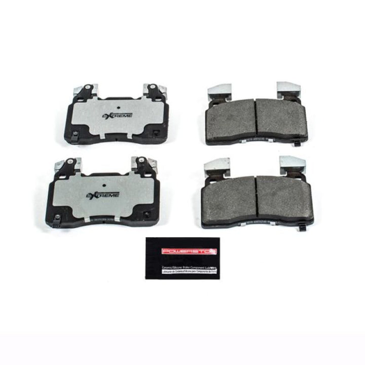 PowerStop Z26 Extreme Street Brake Pads with Hardware for 15-19 Cadillac CTS - OneFastShop