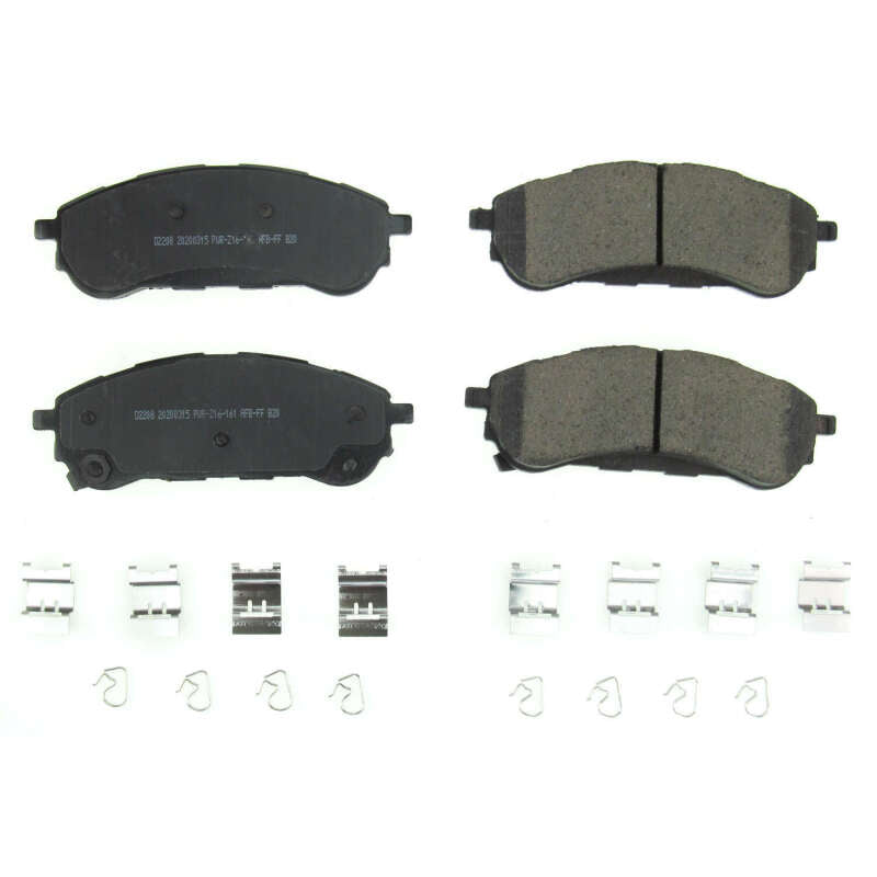 PowerStop Z17 Evolution Plus Rear Ceramic Brake Pads - Ford Ranger 2019-2023