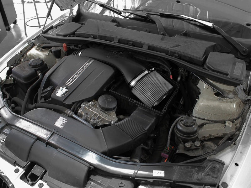 aFe Magnum FORCE Stage-2 Pro DRY S Cold Air Intake System for BMW 335i/xi E9x L6 3.0L N55