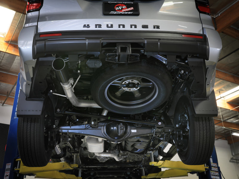 aFe 2025 Toyota 4-Runner 2.5 in. to 3 in. SS-304 Cat-Back Exhaust with Black Tip - OneFastShop