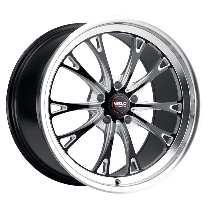 Weld S113 Belmont Wheel 20X11 5X120 ET40 BS7.6 Gloss Black MIL Dia 72.56 (72.56) - OneFastShop
