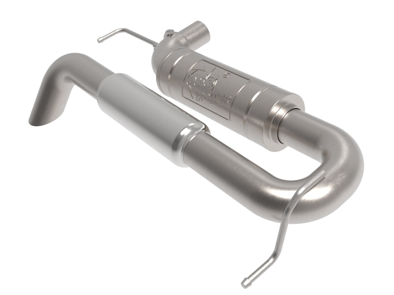 AFe Apollo GT Series 3 IN 409 Stainless Steel Hi-Tuck Axle-Back Exhaust for 21-24 Ford Bronco