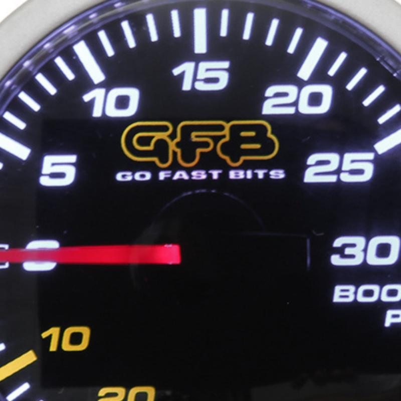 Go Fast Bits 52mm Boost Gauge -30inHg to 30psi